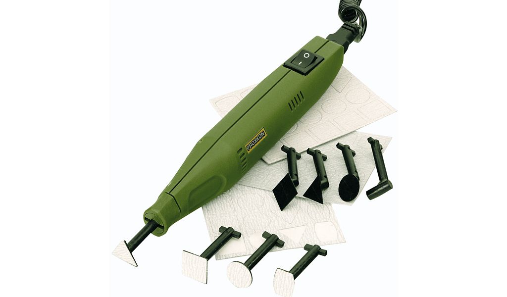 PROXXON PS13 Kalem Tip Zımpara Makinesi 12 Volt 28594 (Adaptör