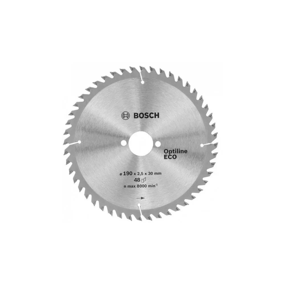 Bosch Optine Eco Daire Testere Bıçağı 190x30 MM 48 Diş 2608641790