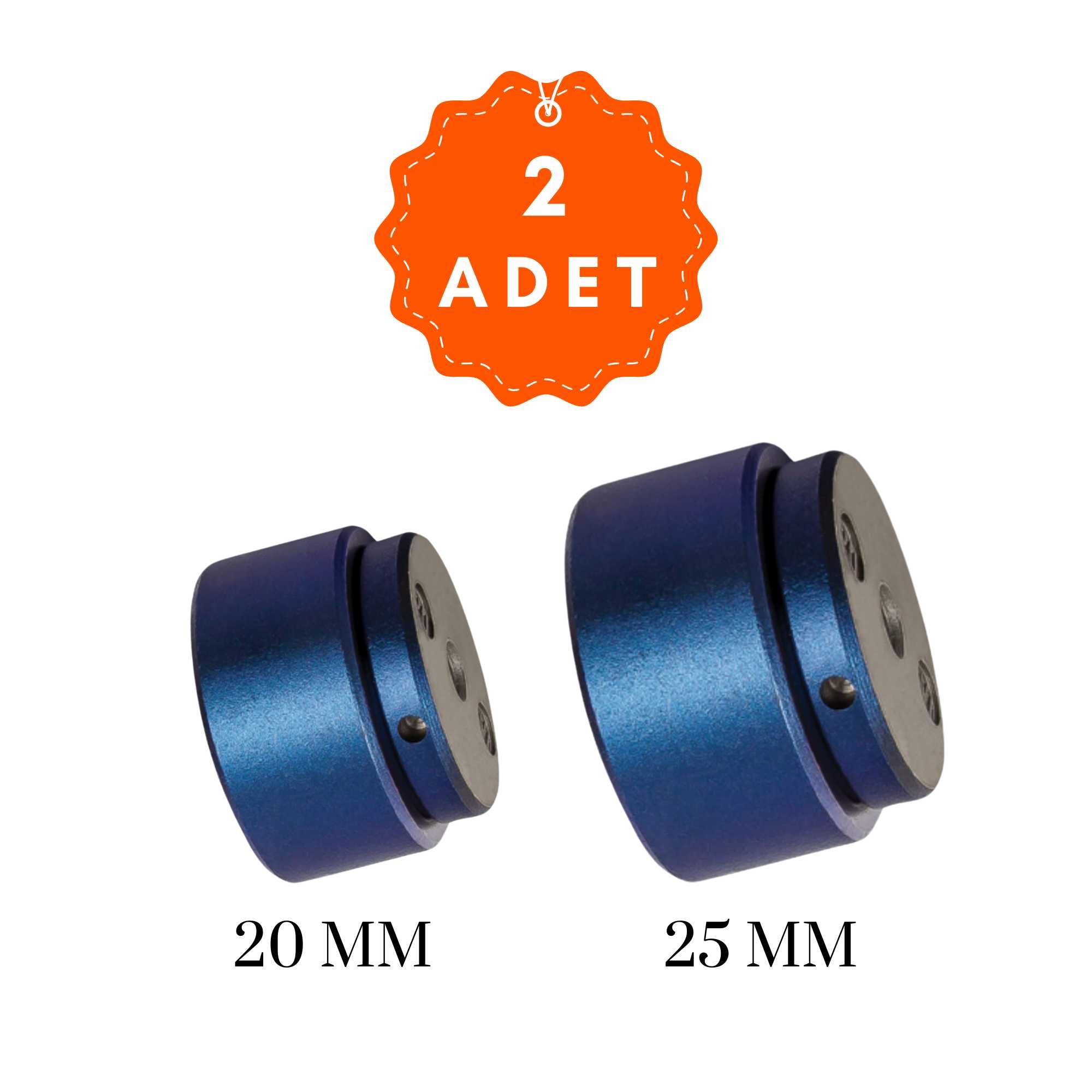 Candan Pprc Boru Lokması Plastik Kaynak Paftası 25 MM 20 MM