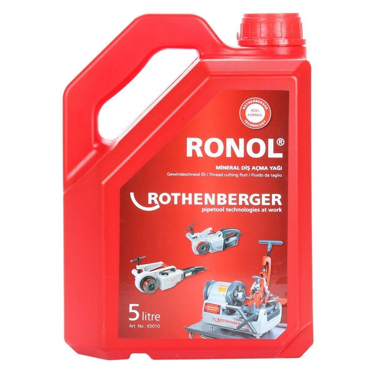 Rothenberger Ronol Pafta Yağı 5 LT - Bahçe Makineleri Yağı