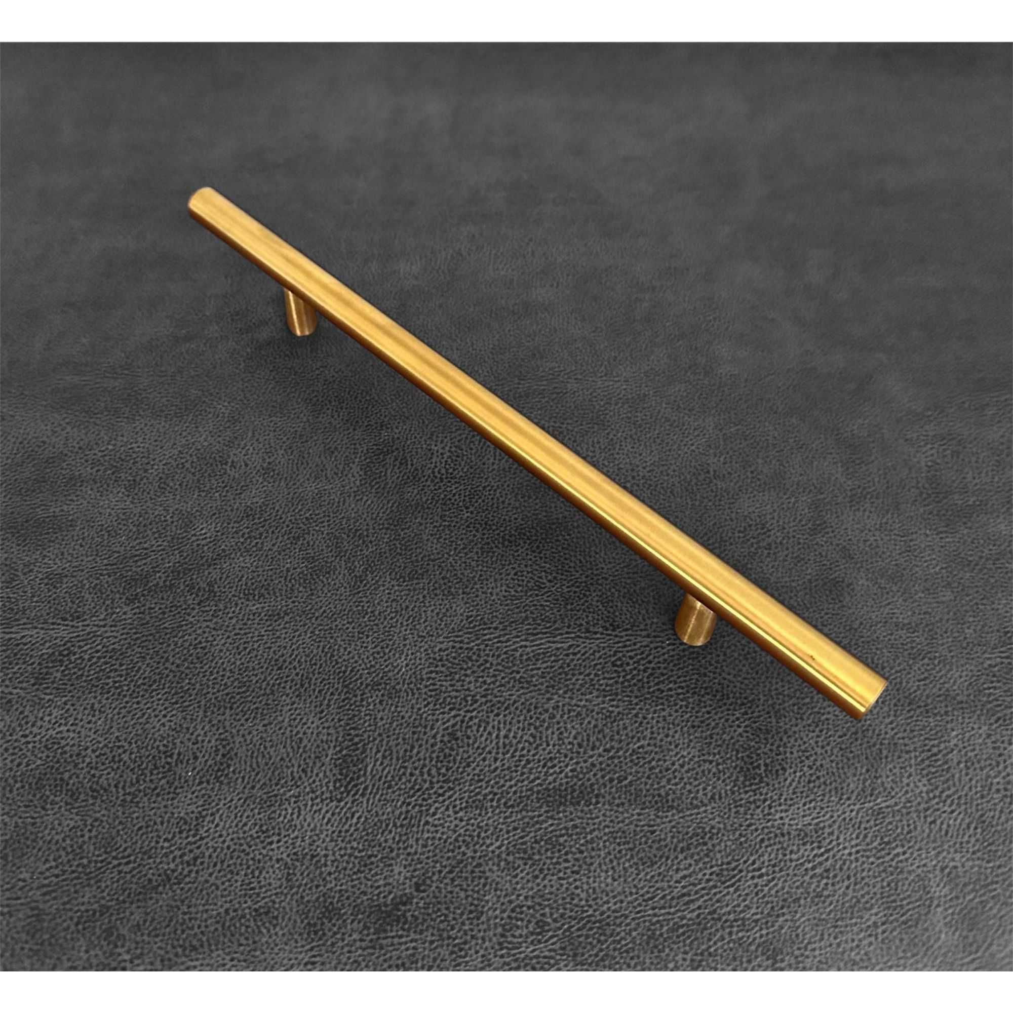 Helen Paslanmaz Mat Altın TV Ünitesi Yatak Odası Mutfak Dolap Çekmece Kulpu 192 MM 19,2 CM 1 Ade