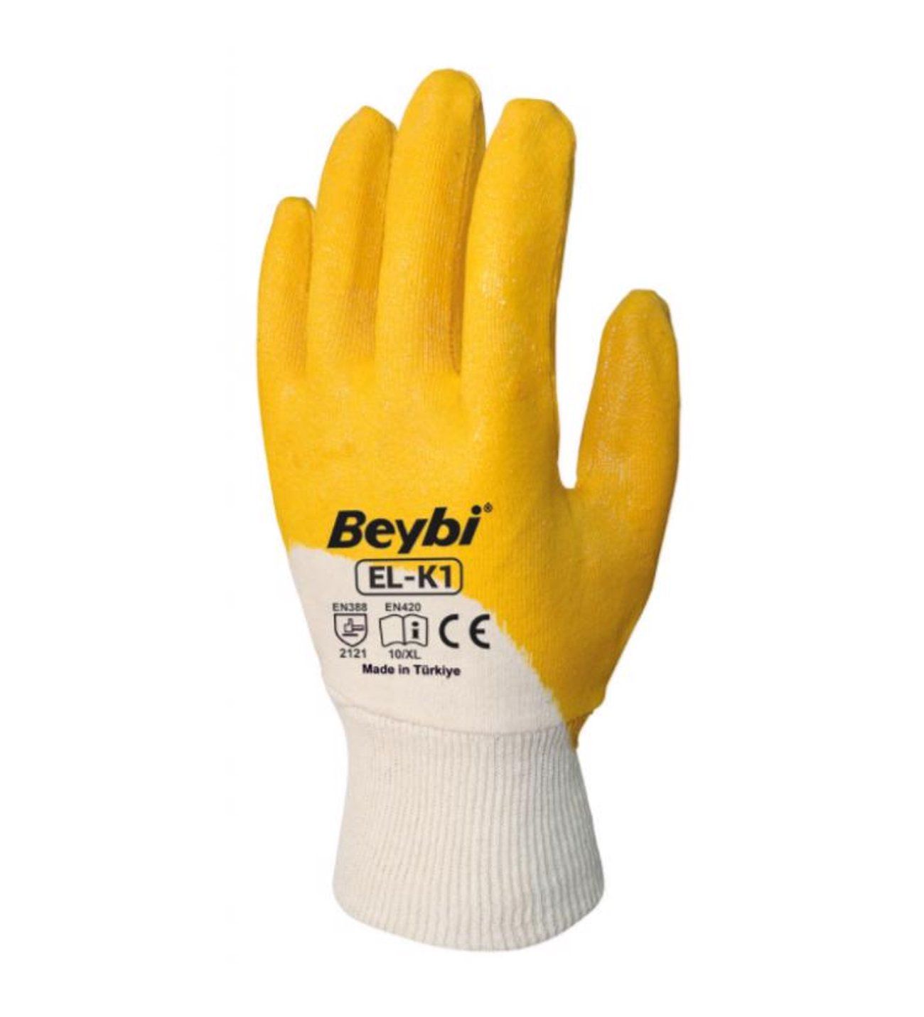 Eldiven Beybi Elk-1 Nitril İş Eldiveni 12 Çift