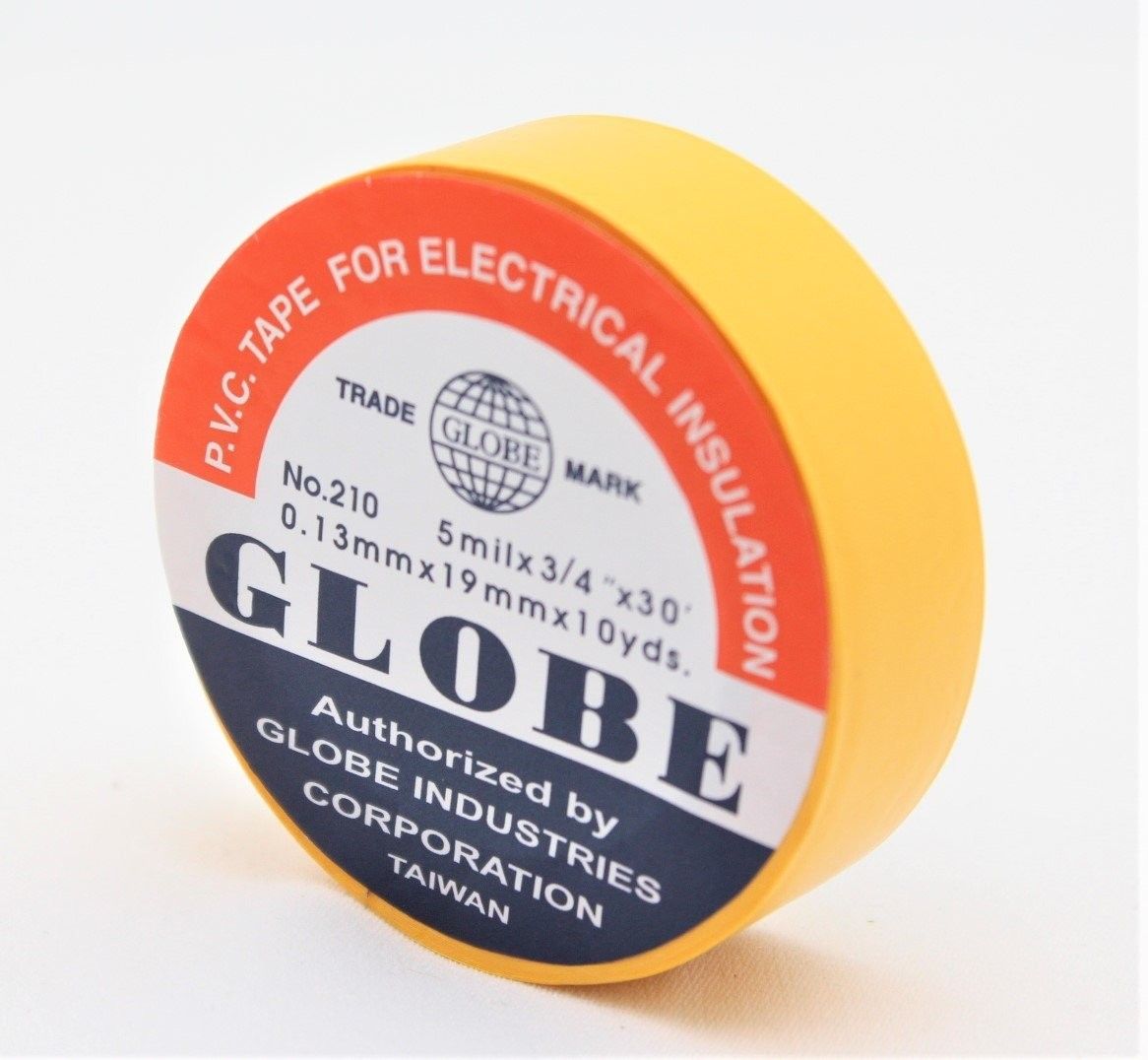 Globe Elektrik Bandı İzole Bant Sarı 19 MM (10 Adet)