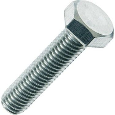 M6x25 Çelik Civata Din 933 8.8 Kalite Tam Diş Kaplı Civata