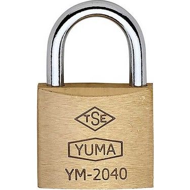 Yuma Sarı Pirinç Asma Kilit 40 MM Ym 2040