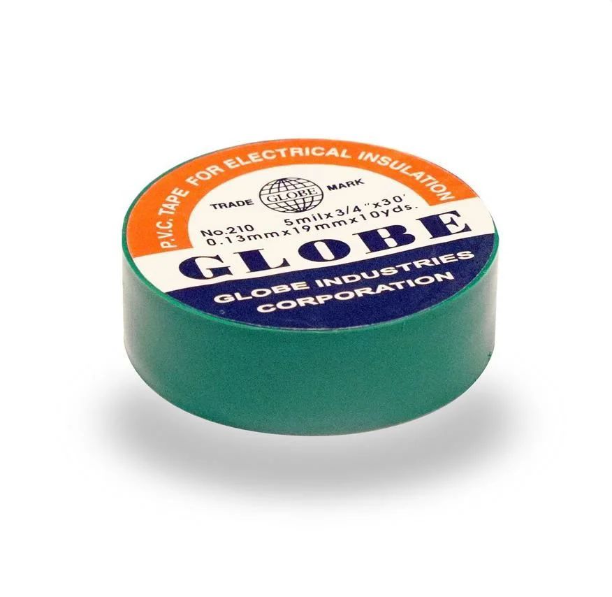 Globe Elektrik Bandı İzole Bant Yeşil 19 MM (10 Adet)