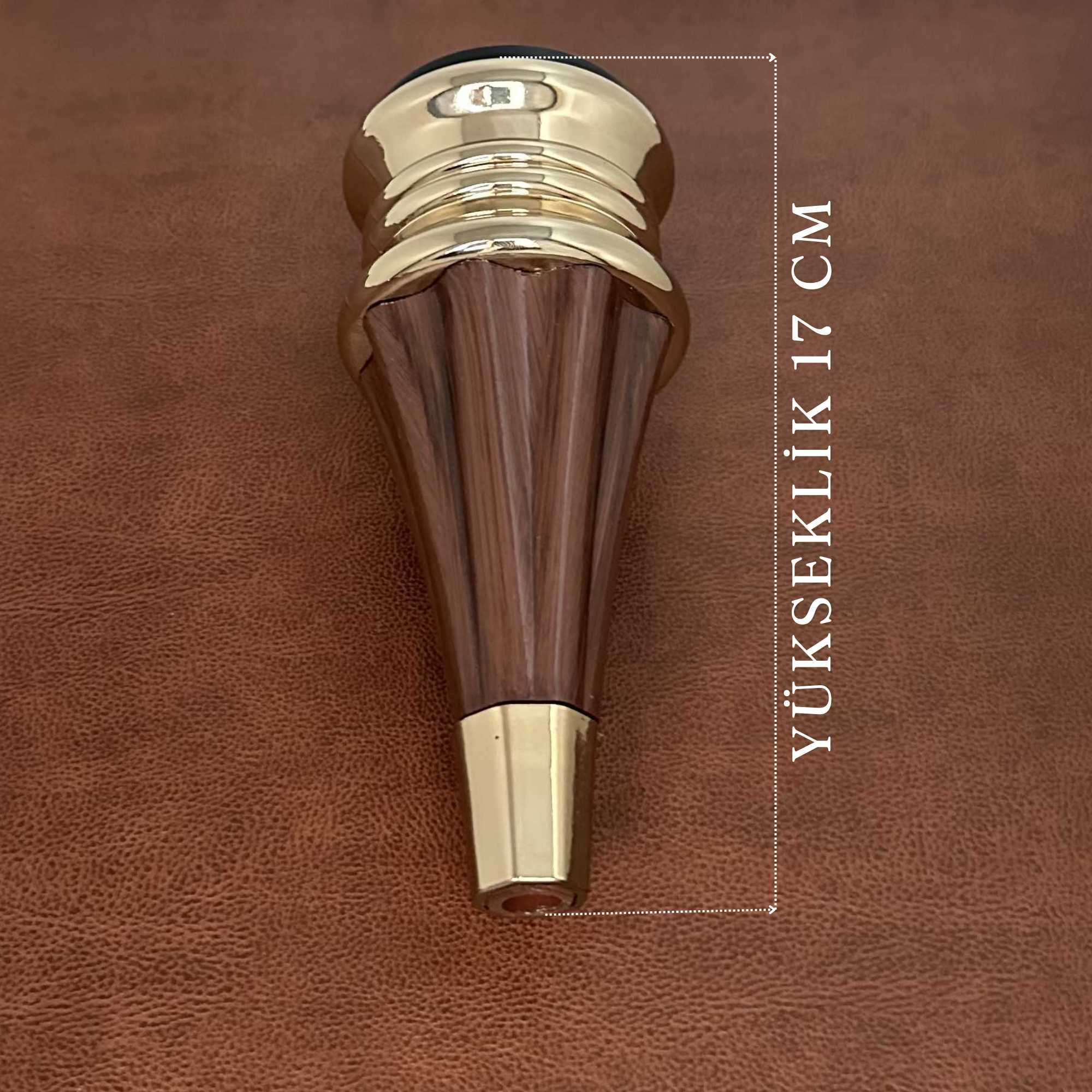 Gold Kahverengi Mobilya Koltuk Ayağı 17 CM 1 Adet