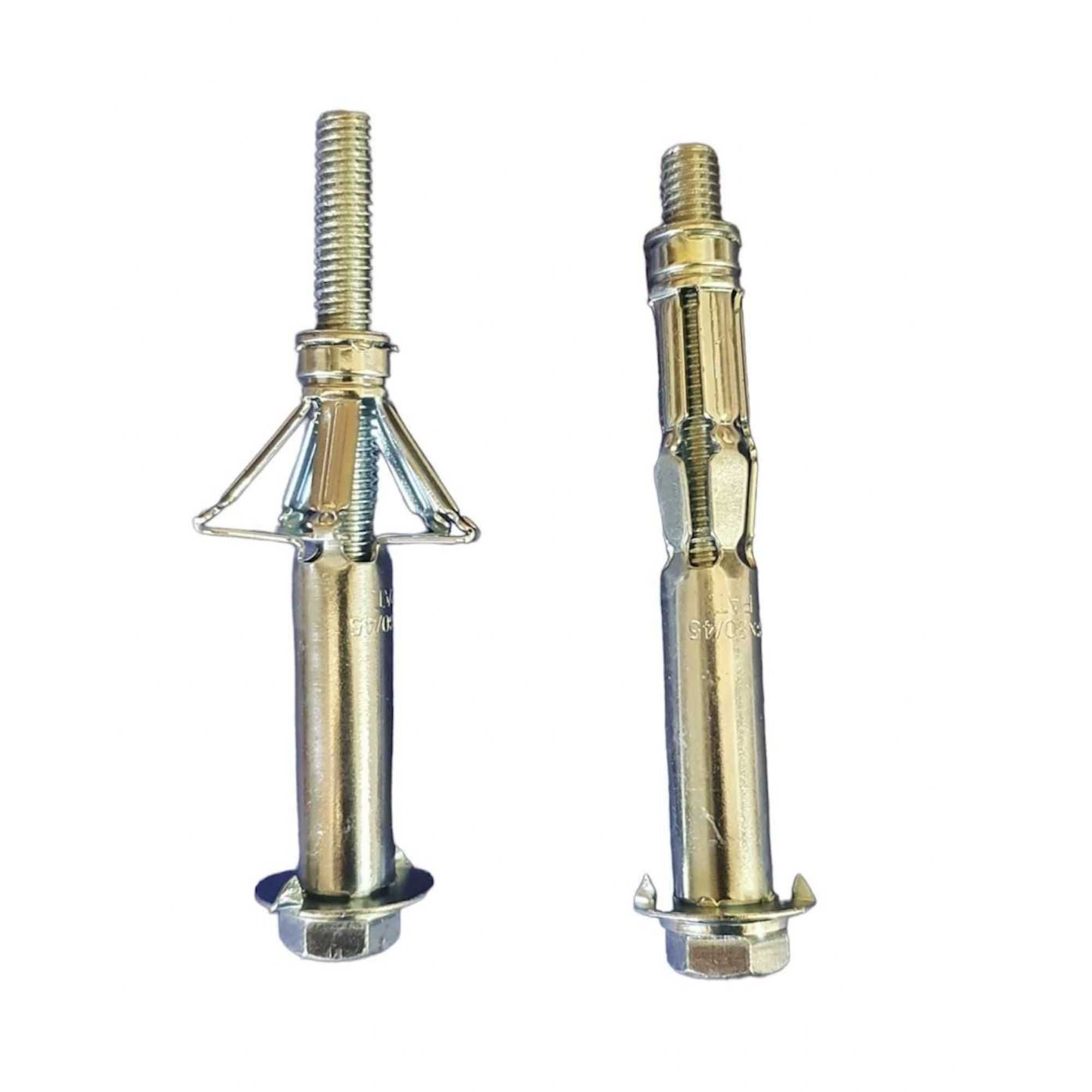 Metal Paraşüt Tipi Çelik Dübel Alçıpan Dübeli 8x80x45 MM 1 Adet