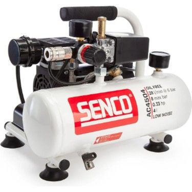 Senco Sessiz Mini Kompresör Ac4504 Kompresör 4 Litre 8 Bar