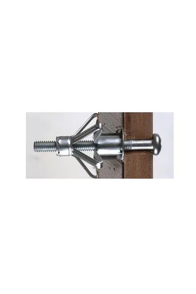 Paraşüt Tipi Çelik Dübel Alçıpan Dübeli 4x38 MM 50 Adet