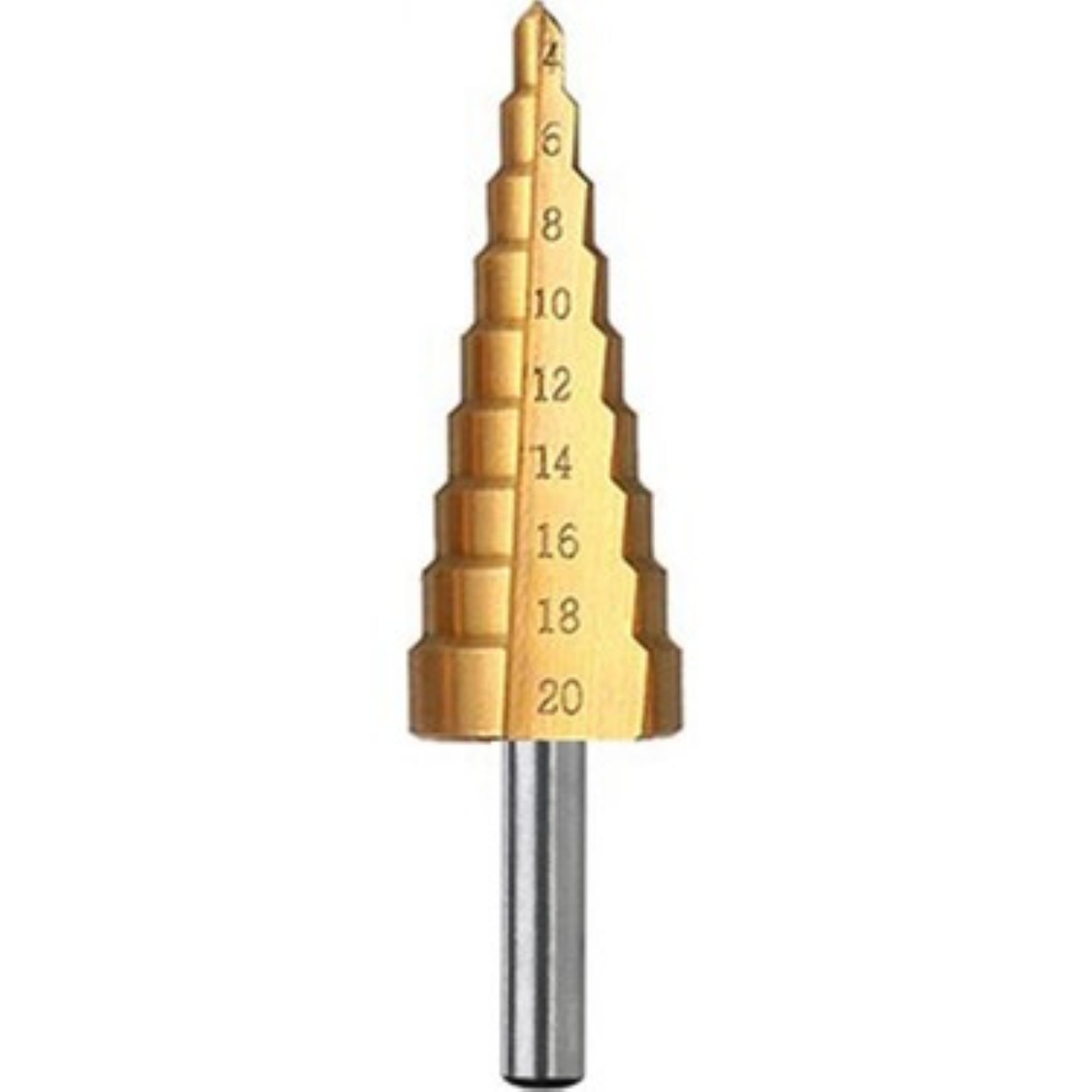 Kademeli Matkap Ucu Titan Metal Sac Ahşap Delme Maxstar 4-32 MM