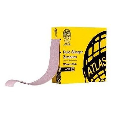 Atlas 120 Kum Sünger Rulo Zımpara 115 MM 1 Mt