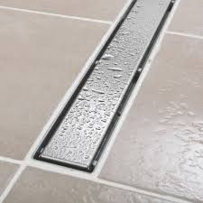 Sukar Line 6 Paslanmaz Çelik Kasa Plain Izgara Duş Kanalı ø50 Alttan Çıkış 60 CM