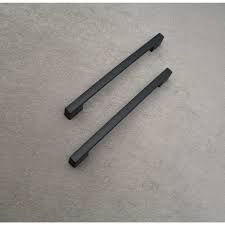 Star Mat Siyah Mutfak Dolap Çekmece Köprü Kulp 160 MM 192 MM (16 CM - 19,2 Cm) 1 Adet