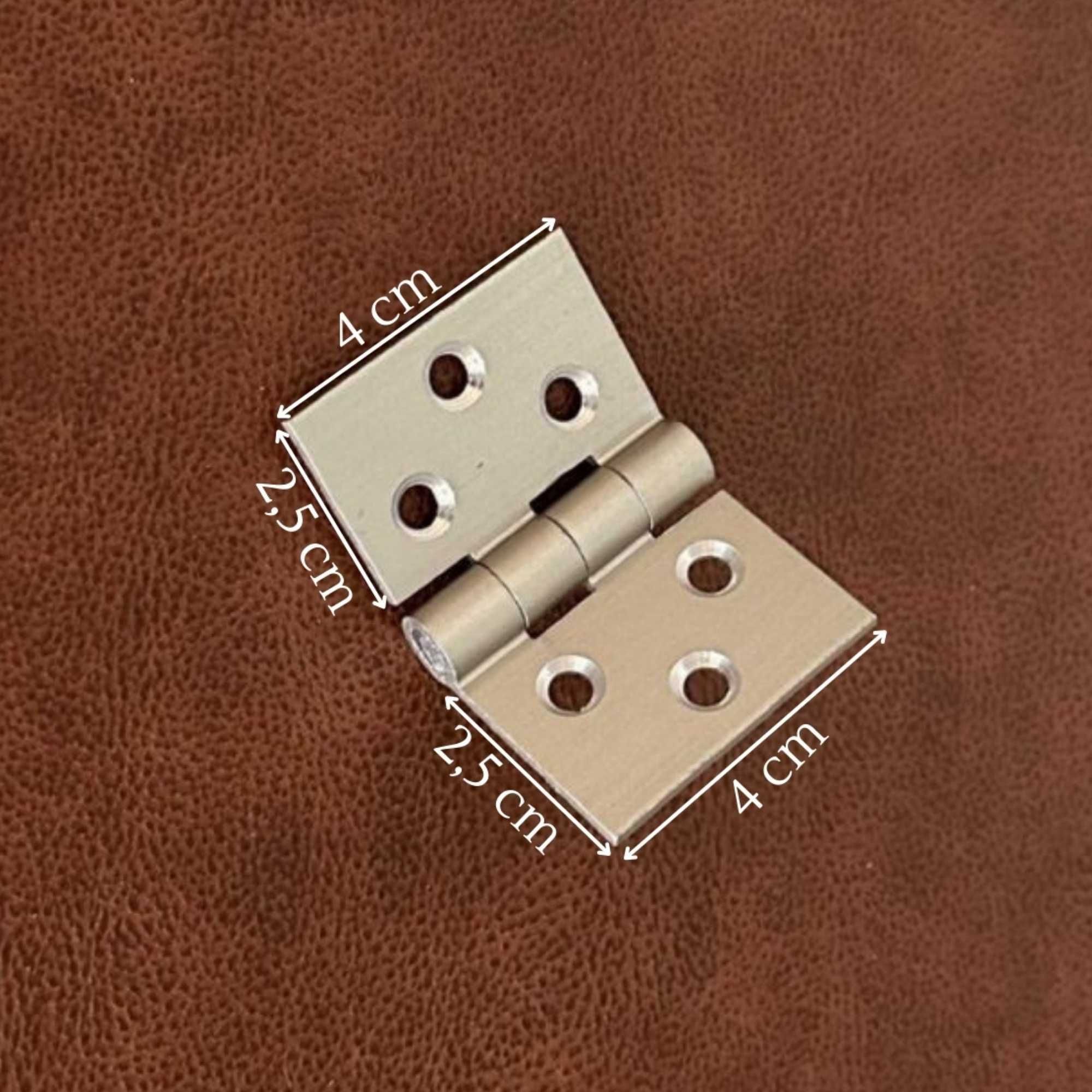 Star Köşeli Geniş Alüminyum Yaprak Menteşe 4x2,5 CM 4 Adet