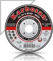 Karbosan İnox Metal Kesici İnce Taş 180 MM X 1.9x22.23 MM 5 Adet