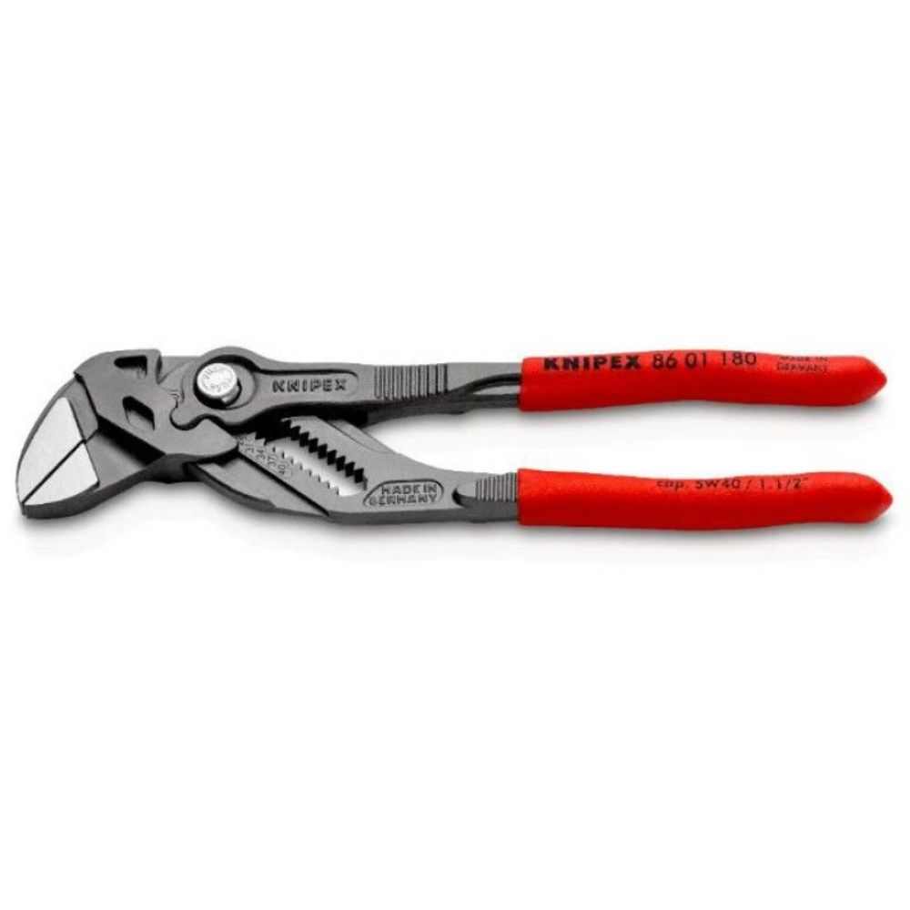 KNIPEX Düz Ağızlı Rekor Fort Pense Buton Ayarlı 180 mm - homelife