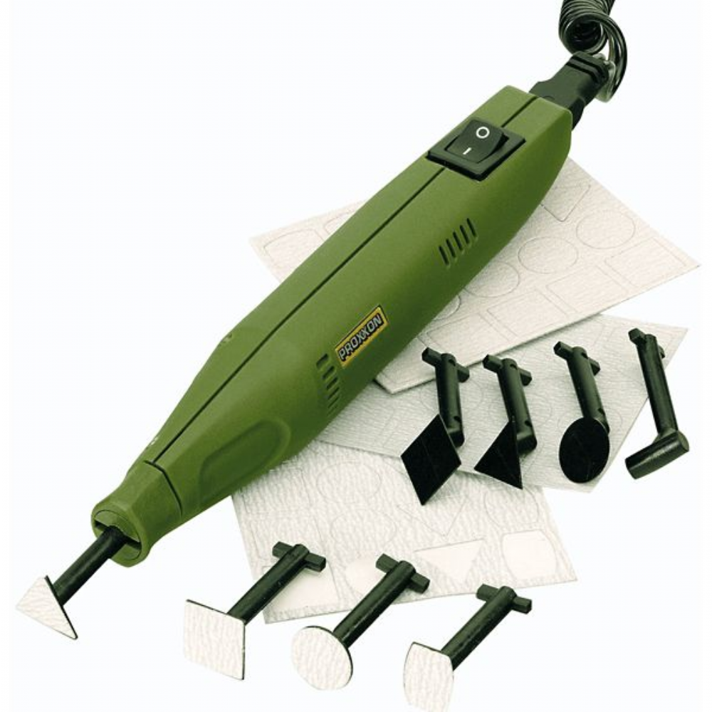 PROXXON PS13 Kalem Tip Zımpara Makinesi 12 Volt 28594 (Adaptör