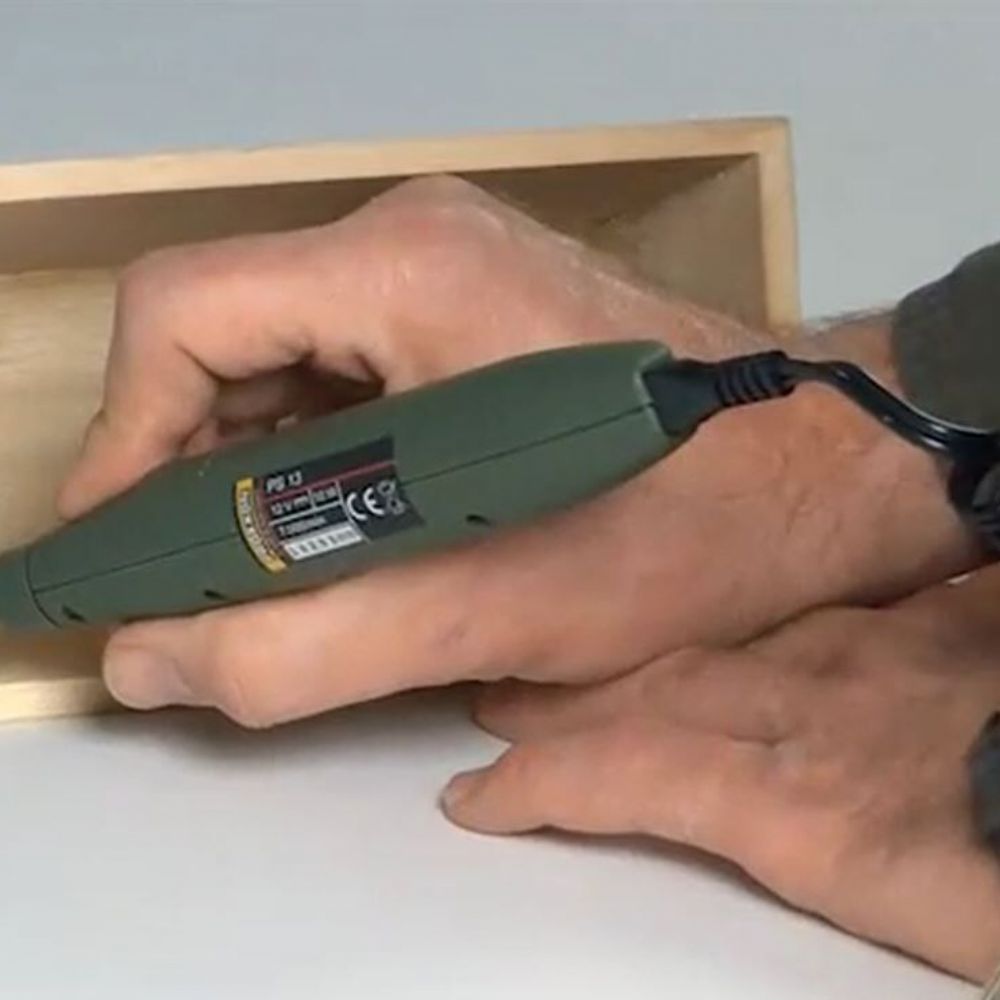 PROXXON PS13 Kalem Tip Zımpara Makinesi 12 Volt 28594 (Adaptör